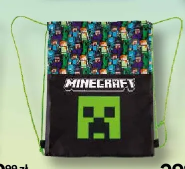 Worek Minecraft promocja w Empik