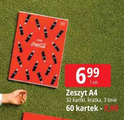 Zeszyt A4 Interdruk 32 kartki promocja w Leclerc
