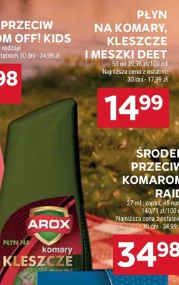 Płyn na komary, kleszcze i meszki promocja w Stokrotka