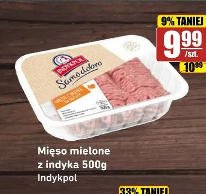 Mięso mielone z indyka Indykpol Samo dobro promocja w API Market