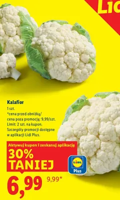 Kalafior promocja w Lidl