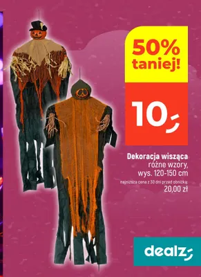Dekoracja wisząca wys. 120-150 cm promocja w Dealz