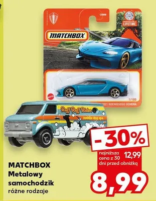 Metalowy samochodzik promocja w Kaufland
