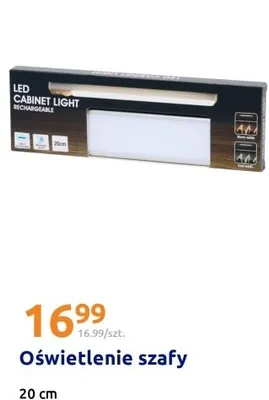 Oświetlenie szafy promocja w Action