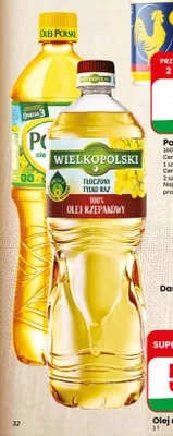 Olej rzepakowy Olej Polski promocja w Dino