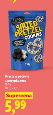 Precle w polewie z posypką oreo Lumiss promocja w Lidl