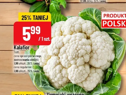 Kalafior promocja w POLOmarket