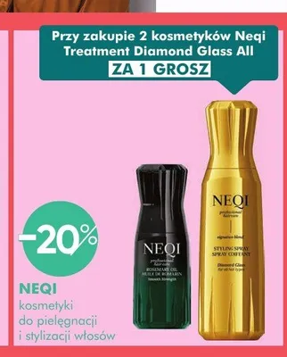 Spray do stylizacji włosów Neqi Styling Spray promocja w Super-Pharm