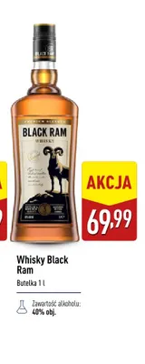 Whisky Black Ram promocja w Aldi