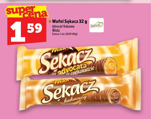 Wafel Sękacz advocat Wista promocja w TOPAZ