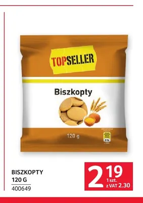 Biszkopty Topseller promocja w Selgros