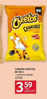 Chrupki Cheetos Crunchos promocja w Selgros