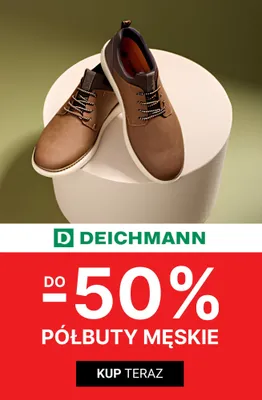 Półbuty męskie Rieker promocja w Deichmann