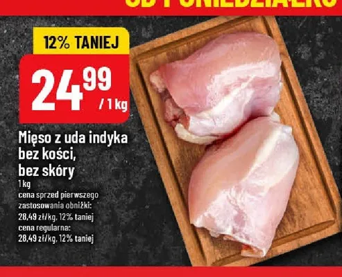 Miśo z uda indyka bez kości bez skóry promocja w POLOmarket