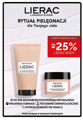 Koncentrat krioaktywny do ciała Lierac Body Sculpt promocja w Ziko Dermo