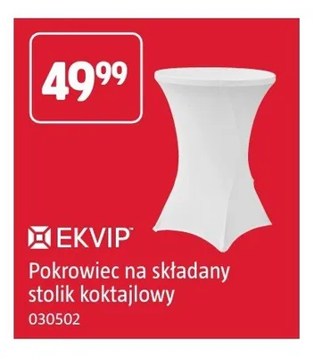 Pokrowiec na składany stolik koktajlowy EKVIP promocja w Jula