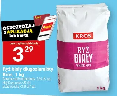 Ryż biały długoziarnisty promocja w Twój Market