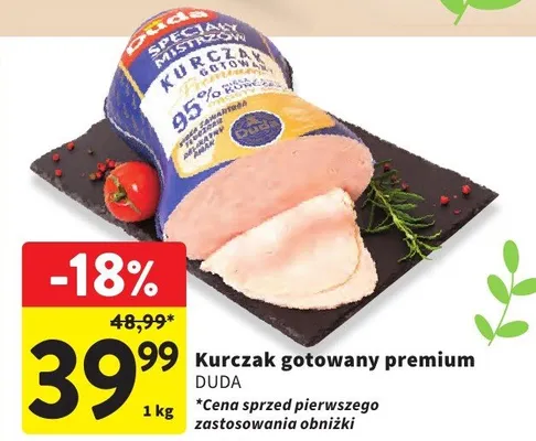 Kurczak gotowany premium promocja w Intermarche