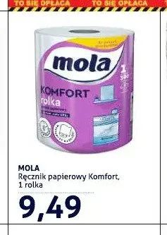 Ręcznik papierowy Mola Komfort 1-pak promocja w Blue Stop