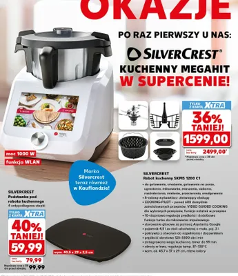 Podstawka pod robota kuchennego SilverCrest 4 antypoślizgowe stopki promocja w Kaufland