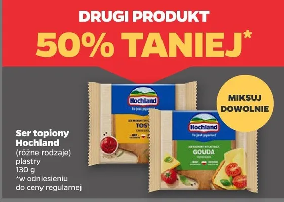Ser topiony Tost promocja w Netto