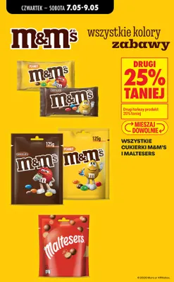 Wszystkie cukierki Maltesers promocja w Biedronka
