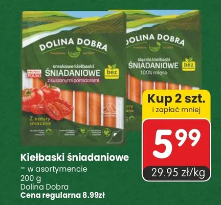 Kiełbaski śniadaniowe – w asortymencie promocja w Market Point