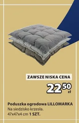Poduszka ogrodowa LILLOMARKA promocja w Jysk
