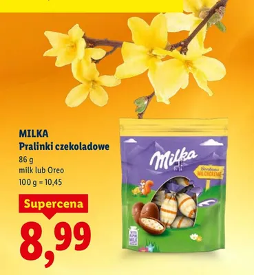 Pralinki czekoladowe milk lub Oreo promocja w Lidl
