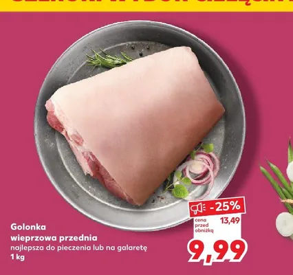 Golonka wieprzowa przednia promocja w Kaufland