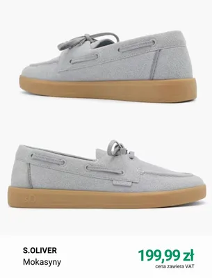 Mokasyny S.Oliver promocja w Deichmann