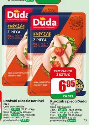 Kurczak z pieca Duda promocja w Dino