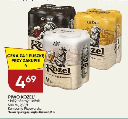 Piwo Kozel Ležák promocja w Chata Polska