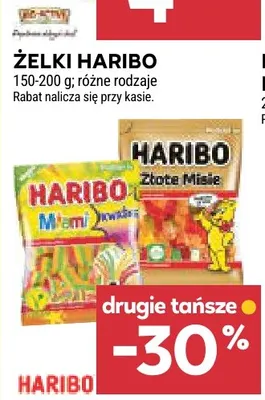 Żelki Haribo promocja w Stokrotka