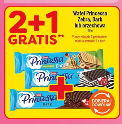 Wafel Princessa Dark promocja w POLOmarket