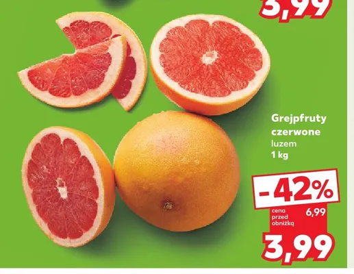 Grejpfruty czerwone luzem promocja w Kaufland