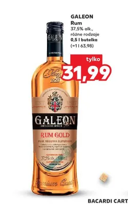 Rum Galeon Gold promocja w Kaufland