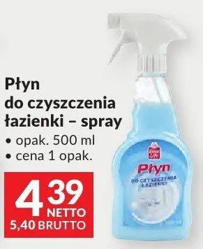 Płyn do czyszczenia łazienki - spray Fine Life promocja w Makro
