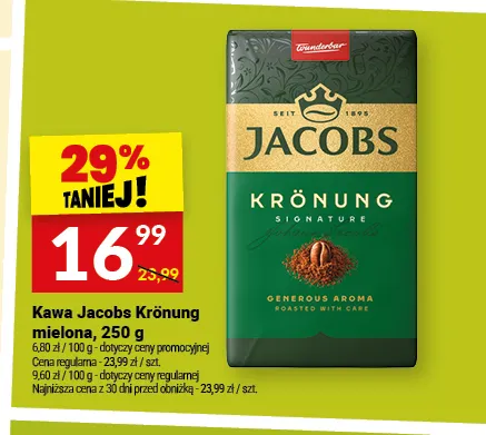 Kawa mielona Jacobs Krönung promocja w Twój Market