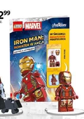 Książka LEGO Marvel Avengers Iron Man: Bohater w akcji promocja w Empik