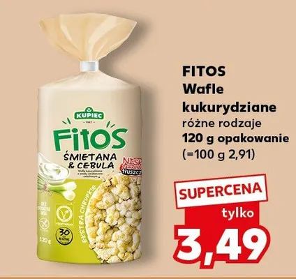 Wafle kukurydziane różne rodzaje promocja w Kaufland