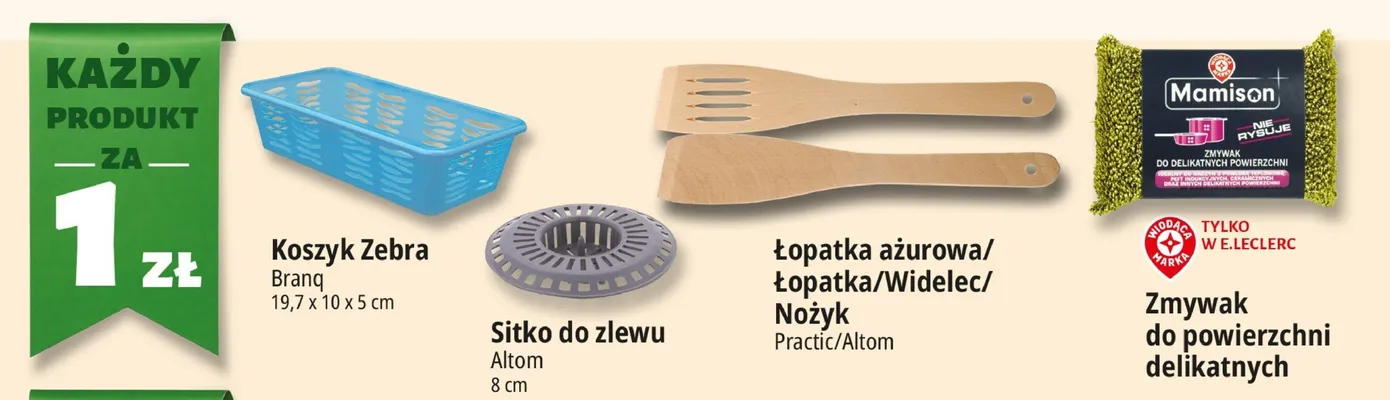 Koszyk Zebra Branq promocja w Leclerc