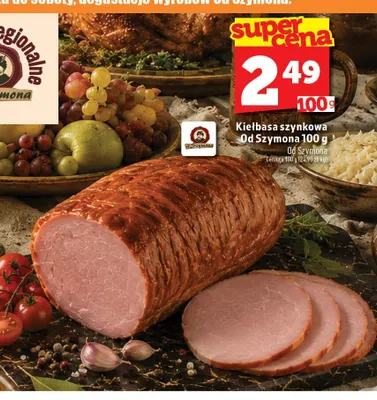 Kiełbasa szynkowa Od Szymona promocja w TOPAZ