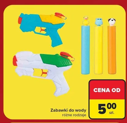 Zabawki do wody promocja w Carrefour