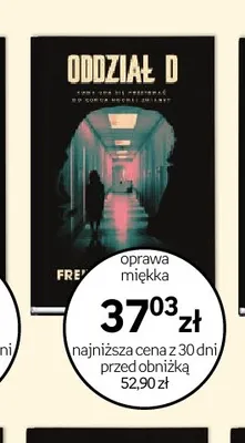 Książka Oddział D Freida McFadden promocja w Empik