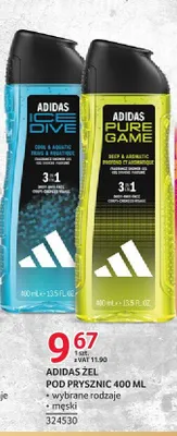Żel pod prysznic Adidas promocja w Selgros