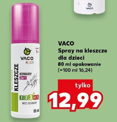 Spray na kleszcze dla dzieci promocja w Kaufland