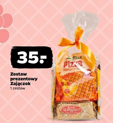 Zestaw prezentowy Zajączek promocja w Netto