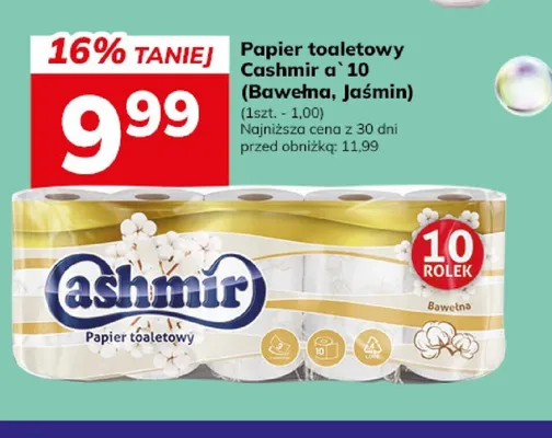 Papier toaletowy Cashmir Jaśmin promocja w Hitpol