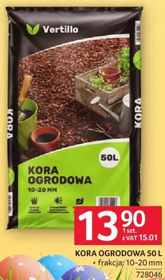 Kora ogrodowa 50 l Vertillo promocja w Selgros